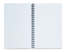 wirebound blank page journal insert